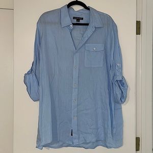 Michael Kors Men’s casual linen button up